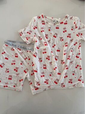 Bellabu Bear Cherry on Top Bamboo Pajamas